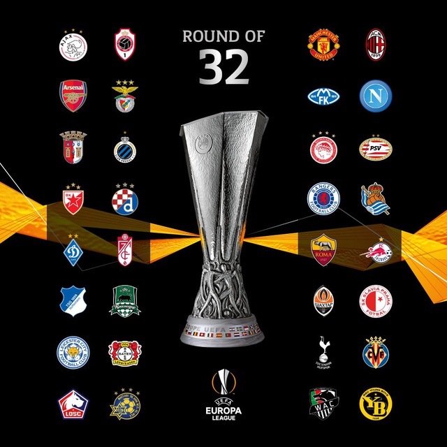 Europa League: Xác định 32 đội bóng góp mặt tại vòng 1/16 - Ảnh 1.