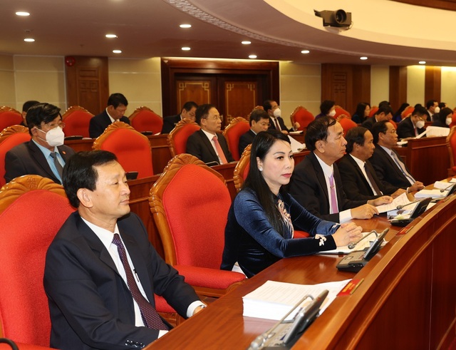 ẢNH: Khai mạc Hội nghị lần thứ 14 Ban Chấp hành Trung ương Đảng Cộng sản Việt Nam khóa XII - Ảnh 12.