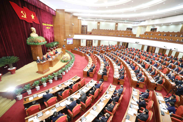 ẢNH: Khai mạc Hội nghị lần thứ 14 Ban Chấp hành Trung ương Đảng Cộng sản Việt Nam khóa XII - Ảnh 20.