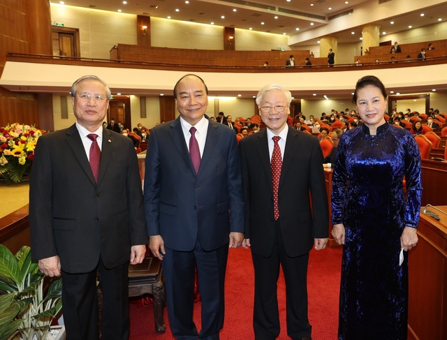 ẢNH: Khai mạc Hội nghị lần thứ 14 Ban Chấp hành Trung ương Đảng Cộng sản Việt Nam khóa XII - Ảnh 3.