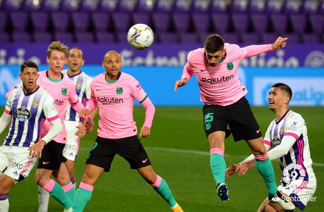 Real Valladolid 0-3 Barcelona: Messi lập công, vượt kỷ lục ghi bàn của Pele - Ảnh 1.