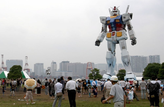 Chiêm ngưỡng robot khổng lồ cao 85m ở Nhật Bản