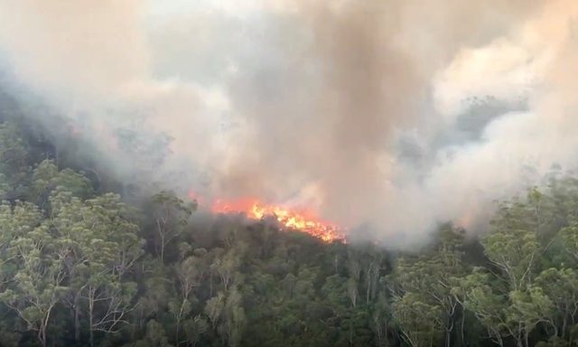 Australia: Cháy rừng bùng phát dữ dội, cư dân trên đảo di sản Fraser sơ tán khẩn cấp - Ảnh 1.