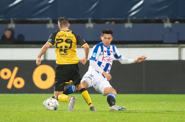 Văn Hậu đá chính, đội trẻ Heerenveen có chiến thắng thứ 3 liên tiếp - Ảnh 1.