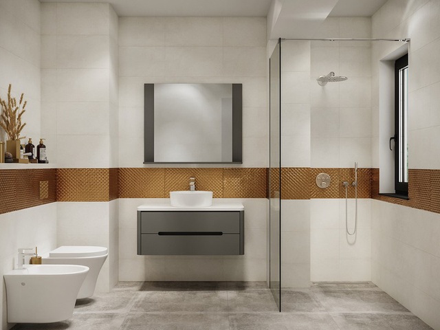 Sắc thái khác nhau của mẫu phòng tắm rộng 4m2 tiêu chuẩn - Ảnh 3.