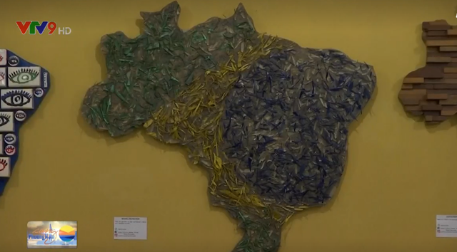 Brazil: Biến rác thải thành tác phẩm nghệ thuật - Ảnh 2.