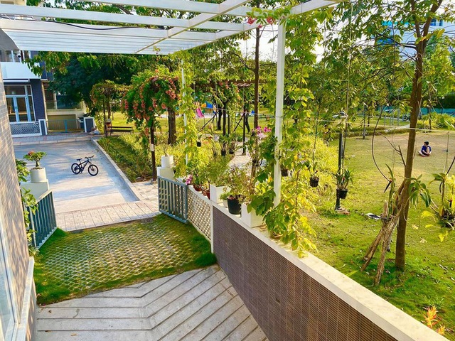 Khu vườn xanh mướt mắt trong biệt thự 200m2 của Trịnh Kim Chi - Ảnh 2.