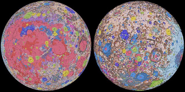 Bản đồ địa chất của Mặt trăng đã được hoàn thiện với độ chi tiết đáng kinh ngạc - Ảnh 1.