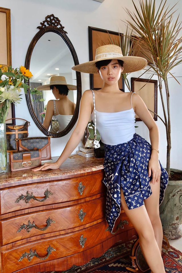 Căn hộ xinh xắn mang đậm chất vintage của người mẫu Khánh Linh - Ảnh 2.