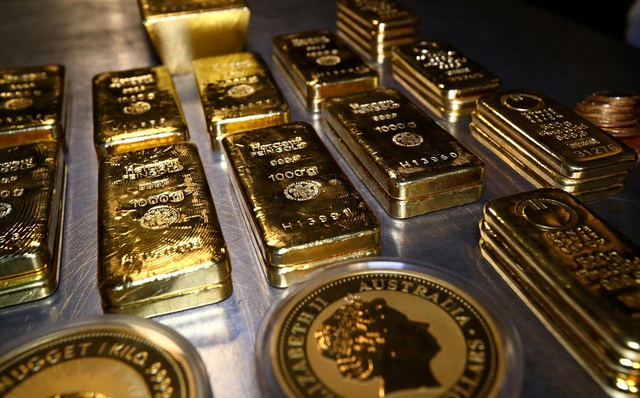 Giá vàng trong nước tăng mạnh, hướng về mốc 49 triệu đồng/lượng - Ảnh 1.