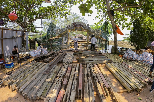 Cầu cổ và hiếm nhất Việt Nam được tháo dỡ để trùng tu - Ảnh 2.