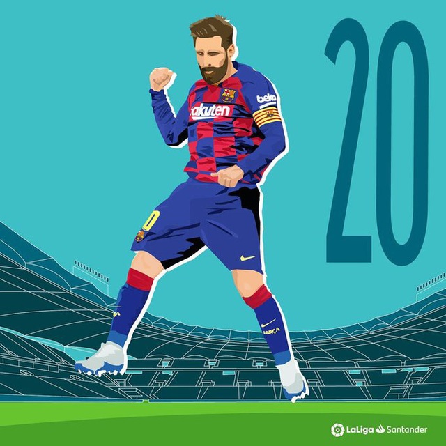 Messi lập kỷ lục chưa từng có trong ngày Barcelona trở lại La Liga - Ảnh 1.