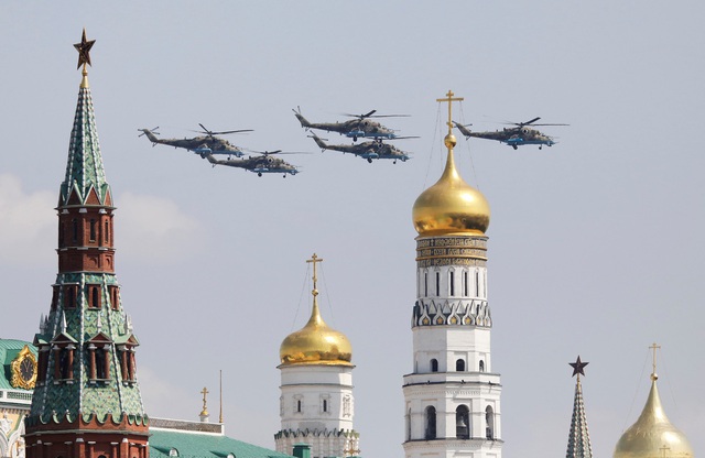 75 máy bay Nga tham gia lễ duyệt binh kỷ niệm 75 năm Ngày Chiến thắng - Ảnh 1.
