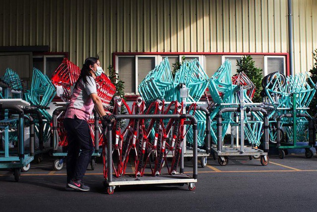 Sản xuất xe đạp tại Đài Loan (Trung Quốc) lên ngôi nhờ COVID-19 - Ảnh 1.