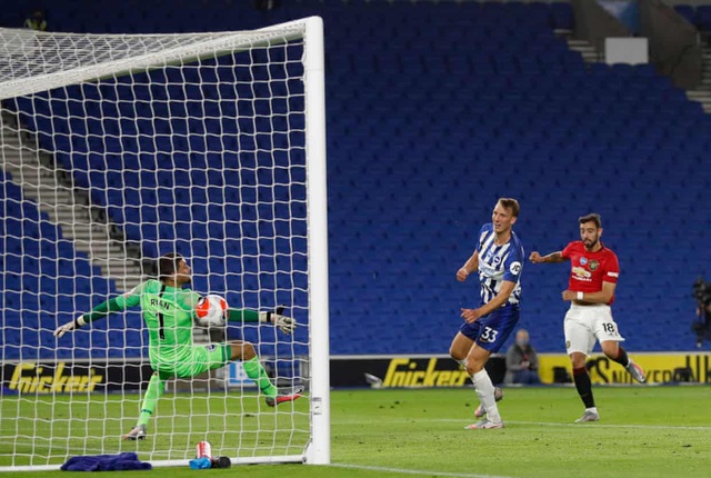 Brighton 0-3 Man Utd: Bruno Fernandes lập cú đúp - Ảnh 4.