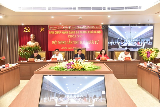 Thành ủy Hà Nội quyết nghị 4 nội dung quan trọng - Ảnh 1.