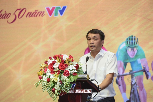 ẢNH: Toàn cảnh buổi lễ công bố Giải xe đạp VTV Cúp Tôn Hoa Sen 2020 - Tự hào 50 năm VTV - Ảnh 1.