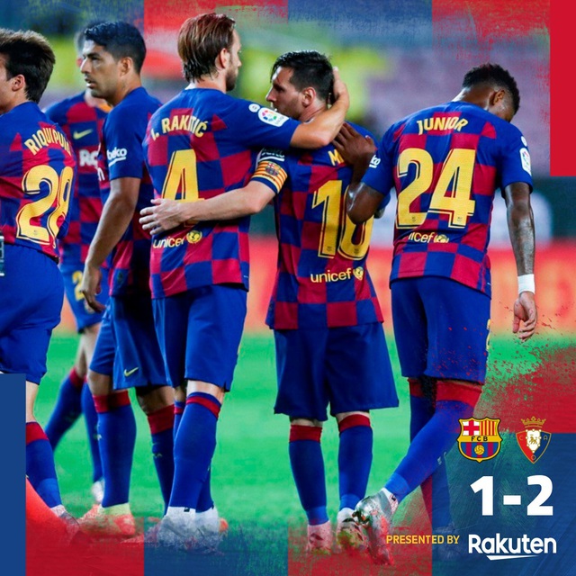 Barcelona 1-2 Osasuna: Nỗi buồn nhân đôi (Vòng 37 La Liga) - Ảnh 4.