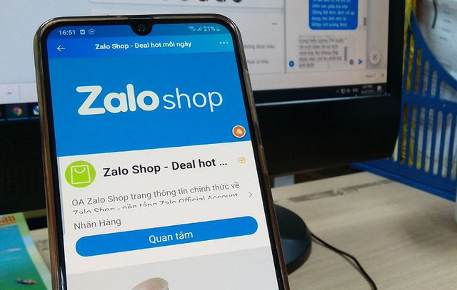 “Sàn thương mại điện tử” Zalo Shop chưa được cấp phép - Ảnh 1.