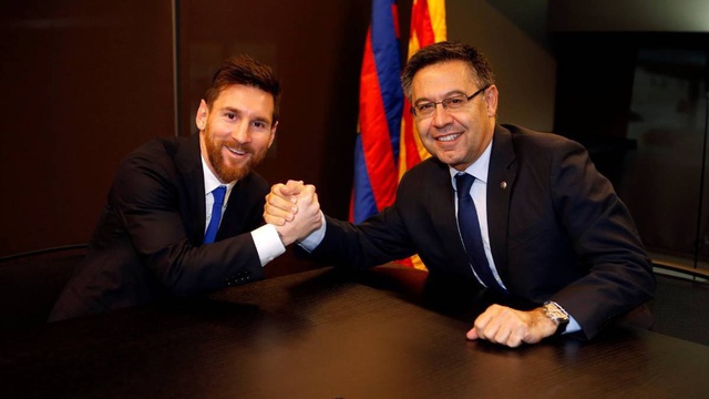 Chủ tịch Barca: Messi không đi đâu cả, sẽ ở lại Nou Camp - Ảnh 1.