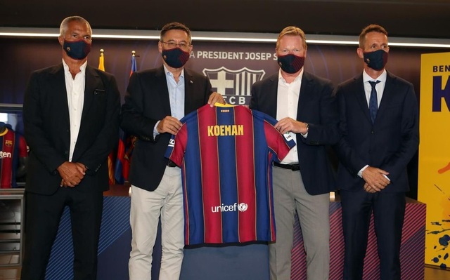 HLV Ronald Koeman ra mắt Barcelona - Ảnh 6.