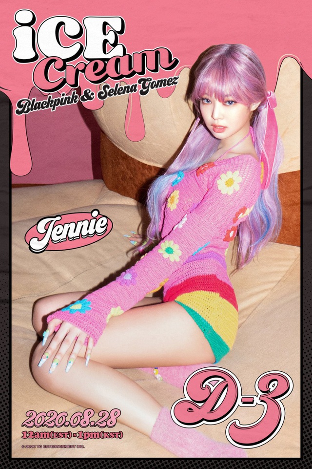 Jennie (BLACKPINK) gây sốt với mái tóc hồng trong teaser mới - Ảnh 1.