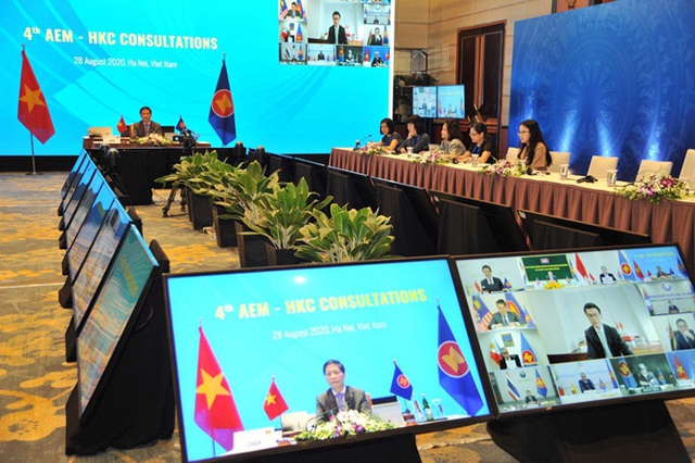 Tham vấn trực tuyến về hợp tác kinh tế giữa ASEAN - Hong Kong - Ảnh 1.