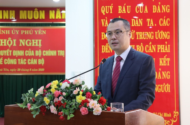 Bộ Chính trị chuẩn y ông Phạm Đại Dương giữ chức Bí thư Tỉnh ủy Phú Yên - Ảnh 1.