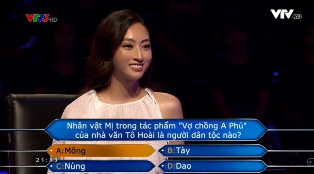 Hoa hậu Lương Thùy Linh băng băng vượt qua loạt câu hỏi của Ai là triệu phú - Ảnh 2.