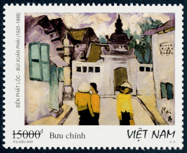 Phát hành bộ tem kỷ niệm 100 năm ngày sinh họa sỹ Bùi Xuân Phái - Ảnh 2.