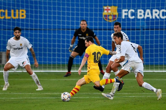 Messi đá chính trong chiến thắng 3-1 của Barcelona - Ảnh 1.