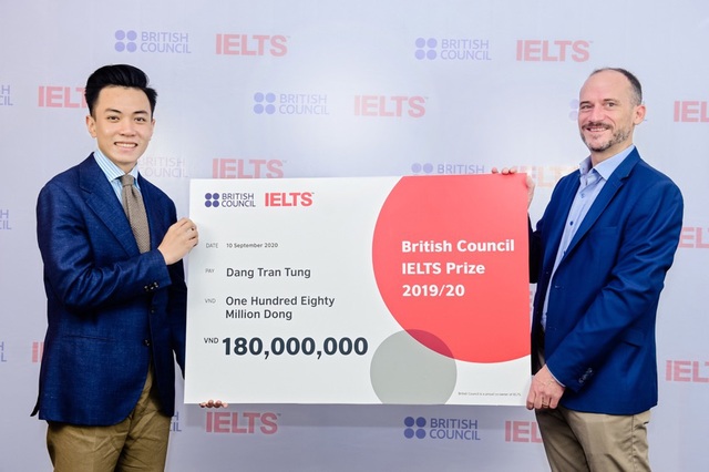 3 thí sinh Việt Nam nhận học bổng IELTS Prize khu vực Đông Á - Ảnh 1.