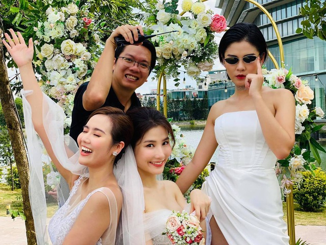 Tình yêu và tham vọng: Trước tập cuối, Diễm My tung thêm loạt ảnh đám cưới của Minh và Linh - Ảnh 1.