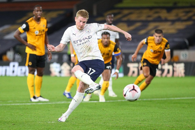 Wolverhampton 1-3 Man City: Khởi đầu thuận lợi cho á quân Ngoại hạng Anh - Ảnh 3.