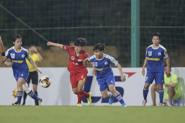 Vòng 3 giải BĐ Nữ VĐQG – Cúp Thái Sơn Bắc 2020: Sơn La có 1 điểm, Phong Phú Hà Nam thắng trận đầu tiên - Ảnh 4.
