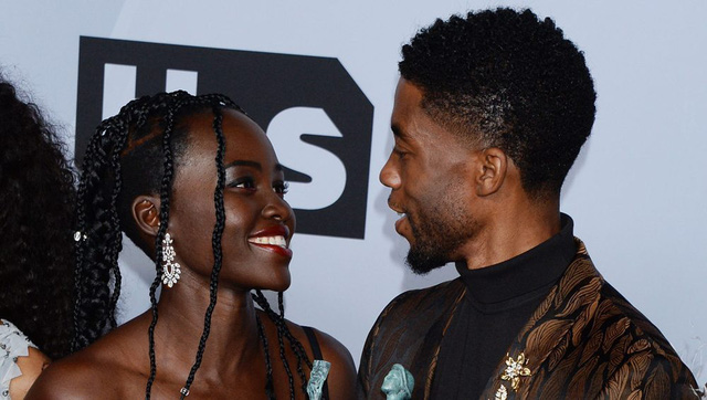 Lupita Nyongo tuyệt vọng sau cái chết của Chadwick Boseman - Ảnh 1.