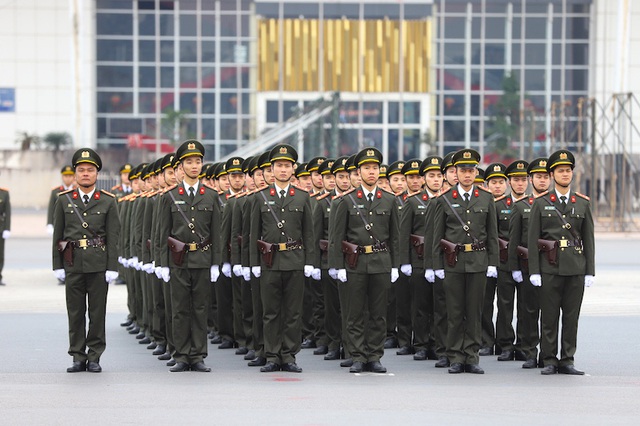 Lực lượng công an, quân đội xuất quân, bảo vệ tuyệt đối an toàn Đại hội XIII của Đảng - Ảnh 3.