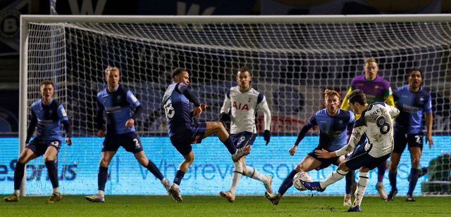 Tottenham thắng đậm đội hạng Nhất để giành quyền vào vòng 5 FA Cup - Ảnh 3.