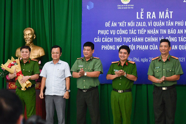 Quận Tân Phú triển khai đồng loạt mô hình Zalo an ninh tích hợp chatbot - Ảnh 2.