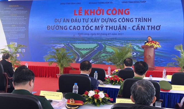Cao tốc Mỹ Thuận - Cần Thơ giúp phát triển kinh tế xã hội đồng bằng sông Cửu Long - Ảnh 1.