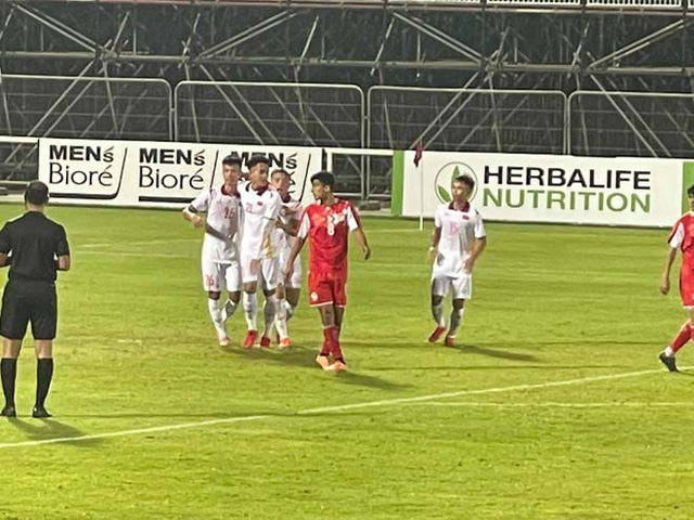 Giao hữu quốc tế, U23 Việt Nam hoà 1-1 với U23 Tajikistan - Ảnh 3.