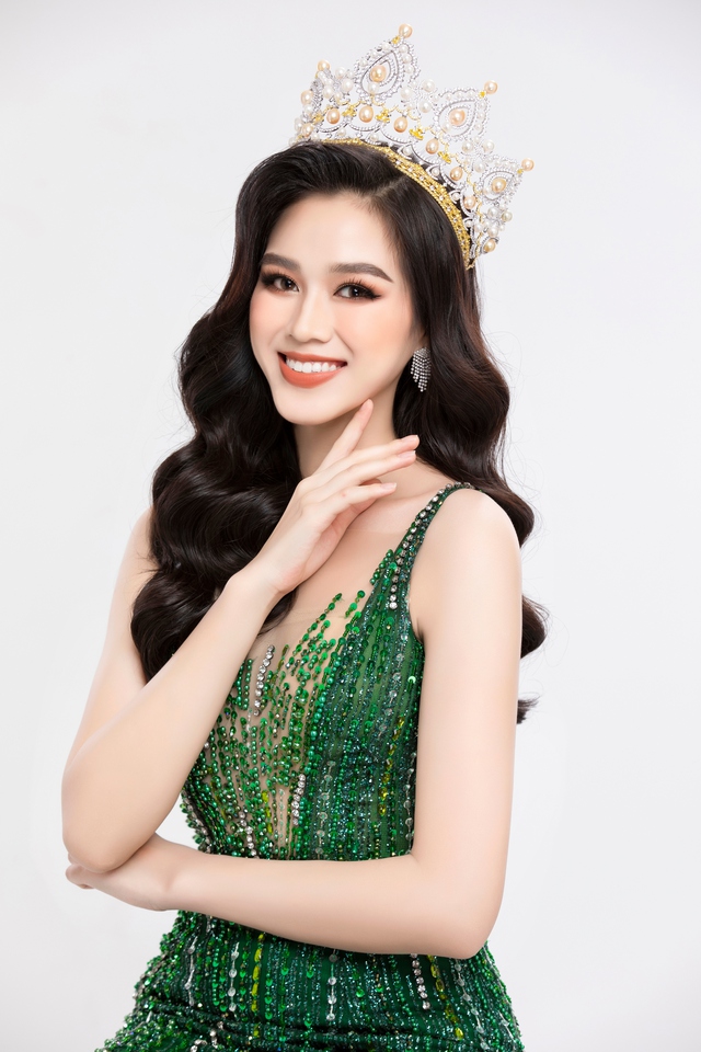 Hé lộ trang phục màn múa lụa của Đỗ Hà tại Miss World 2021 - Ảnh 1.