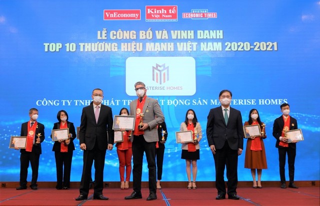 Masterise Homes vào Top 10 Thương hiệu mạnh Việt Nam 2021 - Ảnh 1.