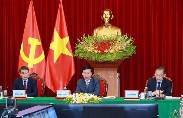 Tăng cường chia sẻ kinh nghiệm công tác xây dựng Đảng Việt Nam - Lào - Ảnh 1.