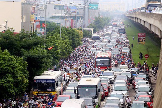Đề xuất lập 87 trạm thu phí xe vào nội thành Hà Nội - Ảnh 1.