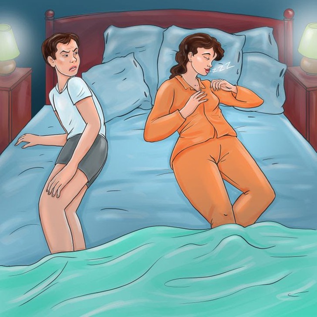 Ngủ riêng có thể giúp cặp đôi hạnh phúc hơn - Ảnh 1.