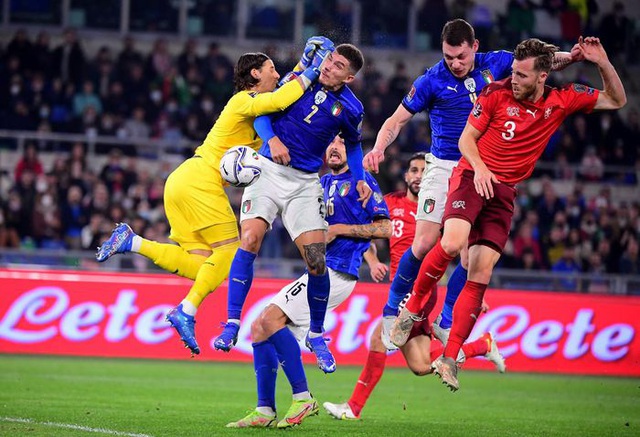 Vòng loại World Cup 2022 | ĐT Italia chia điểm trên sân nhà trước ĐT Thụy Sĩ - Ảnh 2.