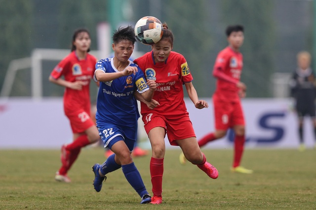 Vòng 2 Giải Bóng đá Nữ VĐQG 2021 |Thái Nguyên lội ngược dòng ngoạn mục - Ảnh 1.