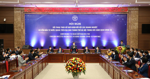 Hà Nội đối thoại tháo gỡ khó khăn cho doanh nghiệp FDI - Ảnh 2.