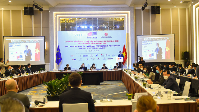 Gặp gỡ Châu Âu 2021: Đối tác Việt Nam – EU hậu COVID-19 và công bố Sách Trắng EuroCham 2021 - Ảnh 6.